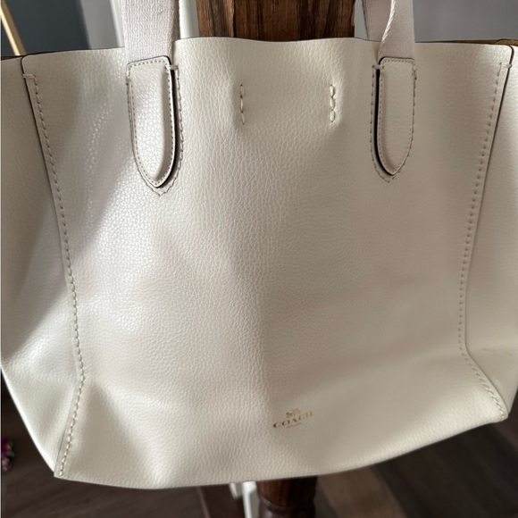Coach Tote Shopper w/Stripped Handle - Picture 2 of 4